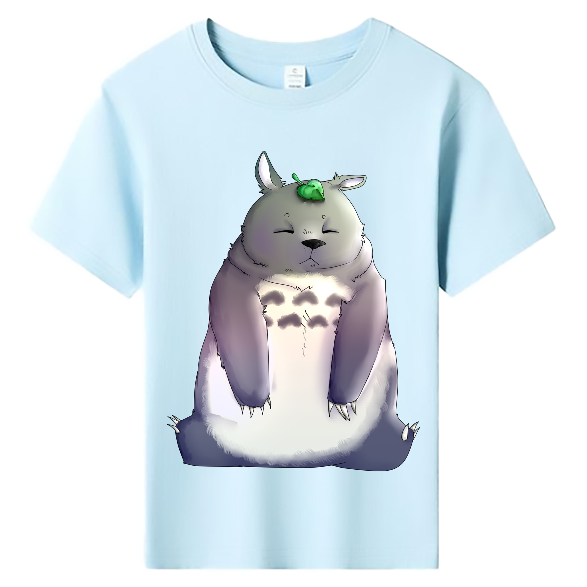 （画像用） となりのトトロ 草壁メイ 草壁サツキ My Neighbor Totoro Satsuki Kusakabe Mei Kusakabe 綿100％キッズTシャツ（フロントプリント）